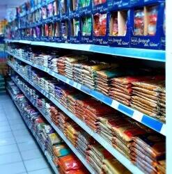 Successful big supermarket 