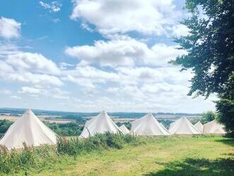Glamping business - fully relocatable - with license for sites  in Christchurch & Glastonbury