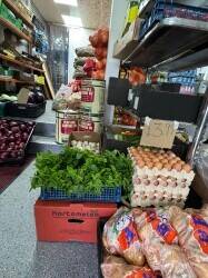 Fruit and vegetables And ice Cream shop Fruit and vegetables And ice Cream shop