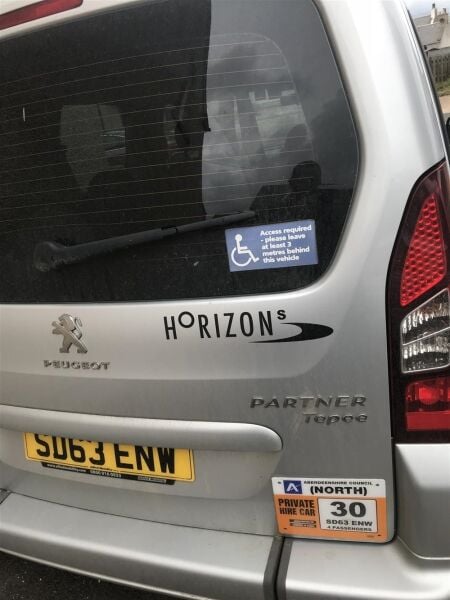 REDUCED -  PRIVATE TAXI HIRE COMPANY based ABERDEENSHIRE