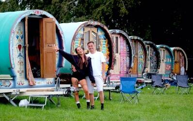 Gypsy Bowtop Caravan Glamping Fleet x7 for sale in Bristol Gypsy Bowtop Caravan Glamping Fleet x7 for sale in Bristol