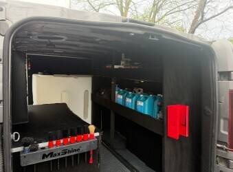 Mobile detailing/valeting business for sale including Van