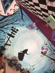 Quirky Mad Hatters style tea room in Dudley