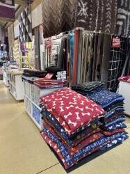 Busy Bedding & Homeware Shop in Busy Gorton Market