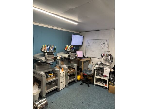 Sew Much Potential – Modern Embroidery & Print Business for Sale Photo 3