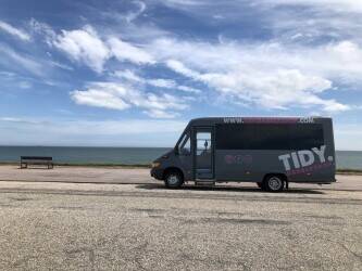 Mobile Barbershop - Mini Bus Conversion