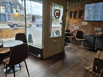 Small family business, sandwich shop and coffee shop Small family business, sandwich shop and coffee shop