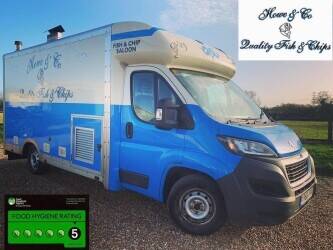 Fully equipped and well-established Howe & Co Fish and Chips franchise van Fully equipped and well-established Howe & Co Fish and Chips franchise van