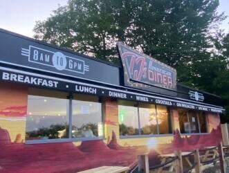 Modern American Diner on prime main road location Modern American Diner on prime main road location