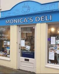 Cafe in antique quarter of Dorking