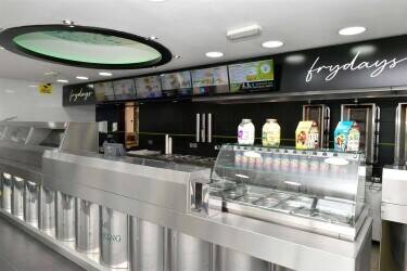 Fish & Chip shop for sale with 3 bed flat 
