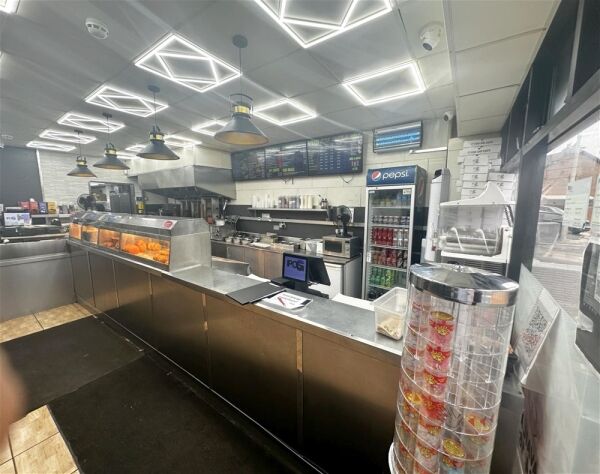 High-turnover fish & chip shop, Bilston, West Midlands High-turnover fish & chip shop, Bilston, West Midlands