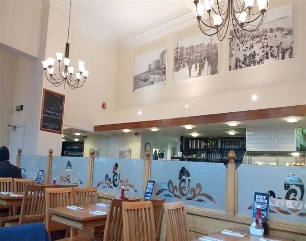 Major town centre fish & chip restaurant and takeaway, Brighton