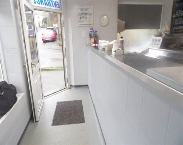 Unopposed village fish & chip shop near Halifax