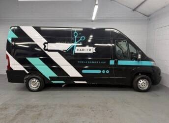 Mobile barber van Mobile barber van