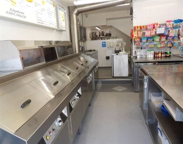 Long-established fish & chip shop, Leeds/Wakefield town centre
