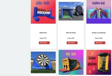 Large Established Glasgow Inflatable Event Hire Company Large Established Glasgow Inflatable Event Hire Company