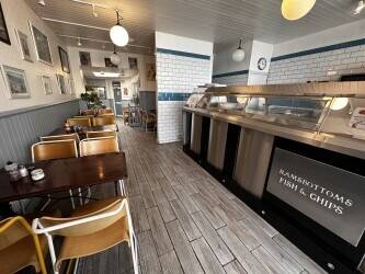 Well-Established Fish & Chip Restaurant with Two-Bedroom Flat  Prime Hove Location