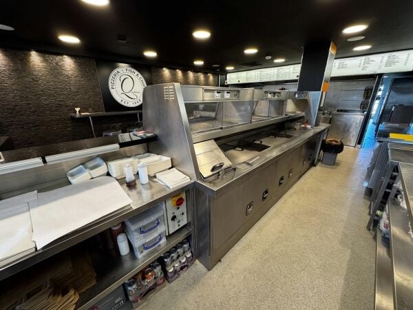 Fully Fitted Trading Fish & Chip Shop Pizza Takeaway
