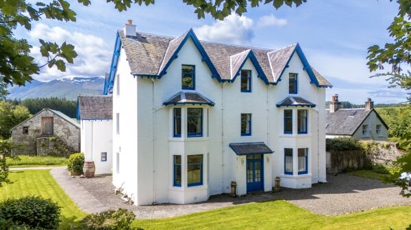 Secluded Highland lodge with cabins, income and B&B potential