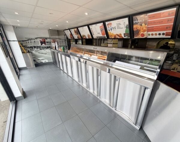 High turnover well fitted fish & chip shop with no deliveries High turnover well fitted fish & chip shop with no deliveries