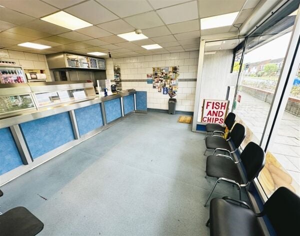 Modern fish & chip shop, Cheltenham parade