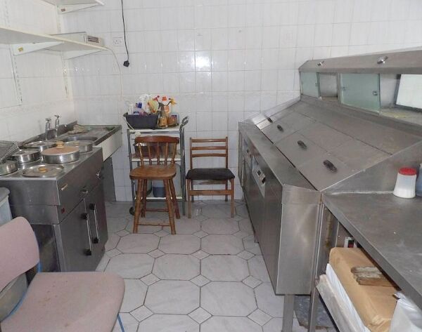 Closed fish and chip shop with three-bedroom accommodation