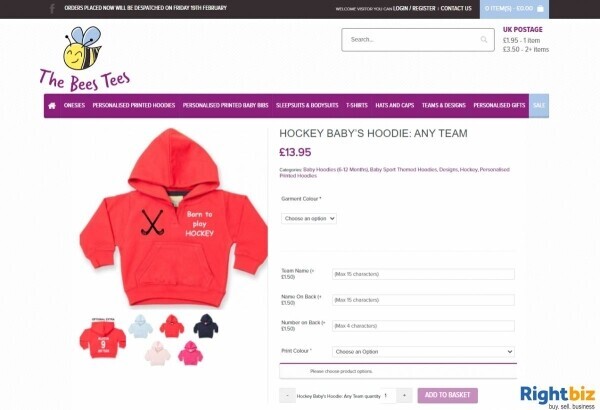 Wonderful Online Retailer of Personalised Clothing for Babies and Children Photo 4