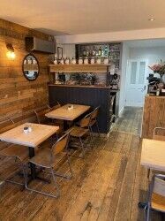 Milford on sea- cafe for sale- 25 covers with kitchen, bar area and adaptability Photo 4