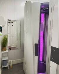 Modern Eltham Sunbed Shop & Beauty Rooms for Sale with Luxura Beds and Social Media Presence Photo 5