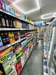 Symbol Fascia Convenience Store Opposite Busy Football Stadium Photo 5