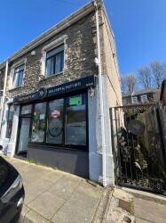 Fish and chips takeaway with 2 bed flat wales Newport Cardiff