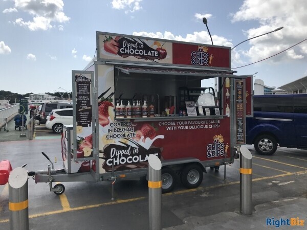 Food Trailer business for sale. Full training and business setup support. Includes pitch Photo 5