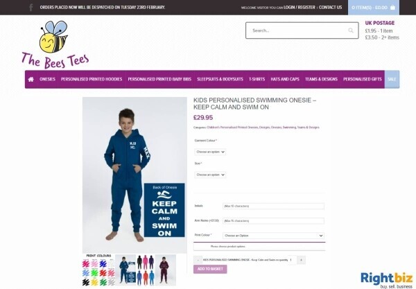 Wonderful Online Retailer of Personalised Clothing for Babies and Children Photo 5