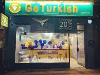 Turkish takeaway/coffee shop for sale in the heart of Romford, London.