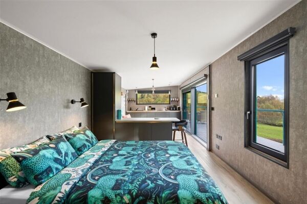 Three luxury glamping cabins with a four-bedroom detached cottage included with the sale - Mardu, Clun Photo 5