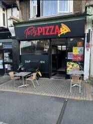 Massive pizza takeaway shop
