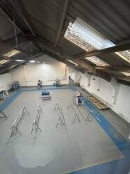 Factory double-glazing warehouse in East London Factory double-glazing warehouse in East London