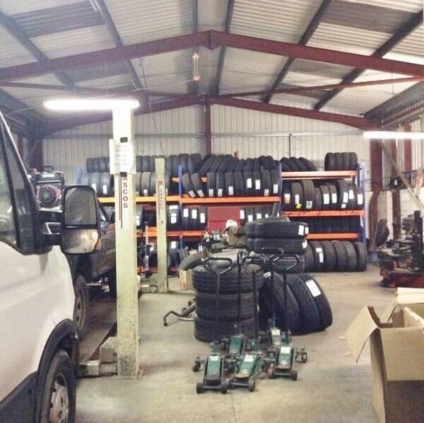 Busy Tyre Changing Garage Photo 6