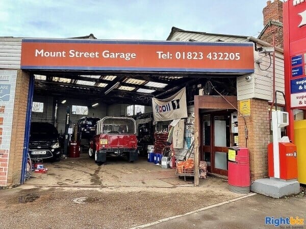 Freehold MOT Garage Services Biz, Commercial Buildings, Petrol Forecourt, Shop, Attached Stone House Photo 4