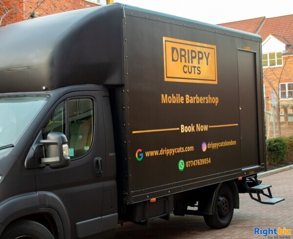 Luxury Mobile Barbershop Van Photo 6
