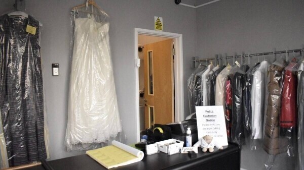 TWO DRY CLEANING RECEIVERS FOR SALE, HIGH TUNOVER Photo 6