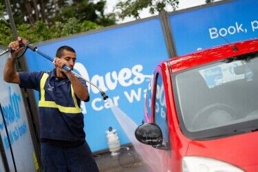 Waves Hand Car Wash Franchise in Tesco Wrexham Photo 5