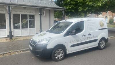 Renowned luxury florist business for sale in Poundbury, Dorset.