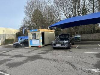Tetbury waves hand car wash