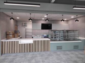 Newly built Cafe' in Stowmarket Innovation Gateway