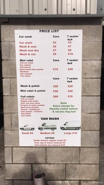 Hand car wash & valeting family running business near the waste and recycling centre Burnley Photo 7