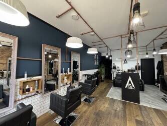 Modern Hair Salon for Sale in Richmond - Low Rent , Expansion Rooms Included