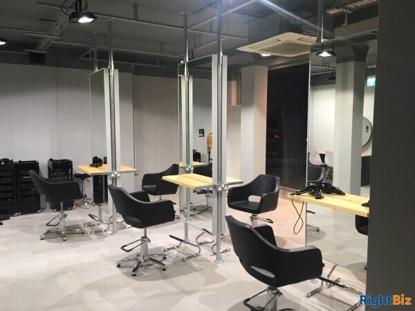 Modern industrial hair salon in Oval. Has  Been open over 3 years. It’s double front, nice park view. Photo 8