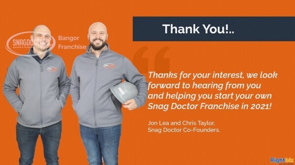Snag Doctor 100% Govt Funded Franchise in Bangor With Huge Demand from Major House Builders Photo 7